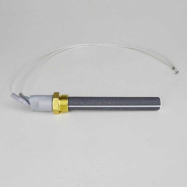 Una resistenza ceramica incandescente di undici virgola cinque millimetri di diametro con una lunghezza d’innesto di ottantanove millimetri e un cavo di trentacinque centimetri